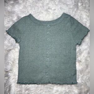 ✅Bundle-save on shipping! Wonder Nation Kids' Button-Up Shirt in Soft Green